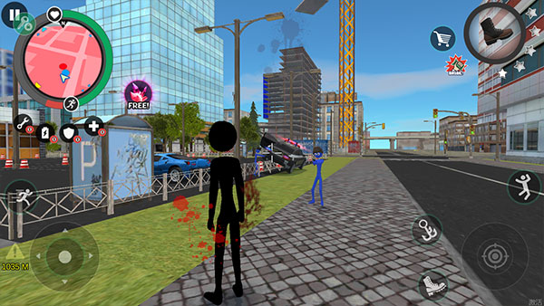 火柴人绳索英雄2中文正版